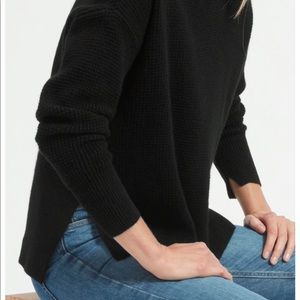 Everlane Cashmere Waffle Square Crew Sweater